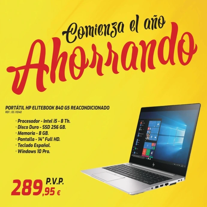 Ordenadores y portátiles reacondicionados