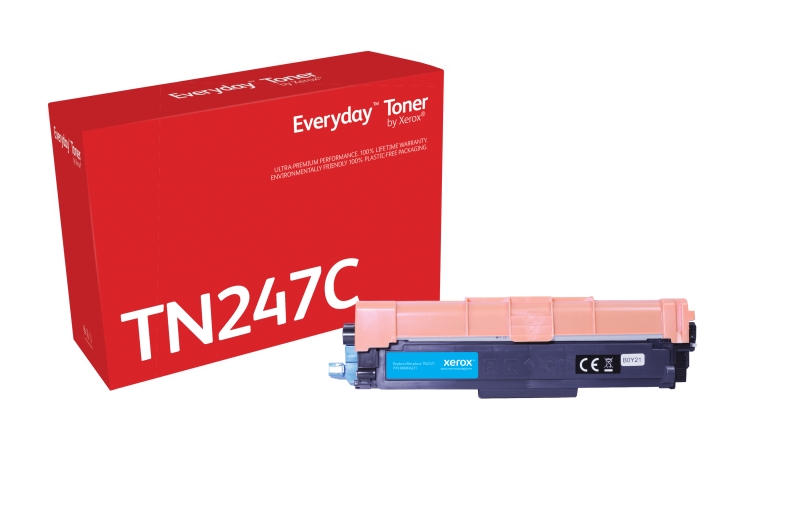 [006R04231] Xerox Everyday Brother TN247/TN243 Cyan Cartucho de Toner Generico - Reemplaza TN247C/TN243C