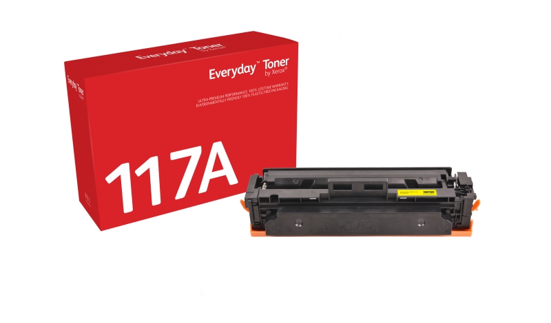 [006R04593] Xerox Everyday HP W2072A Amarillo Cartucho de Toner Generico - Reemplaza 117A