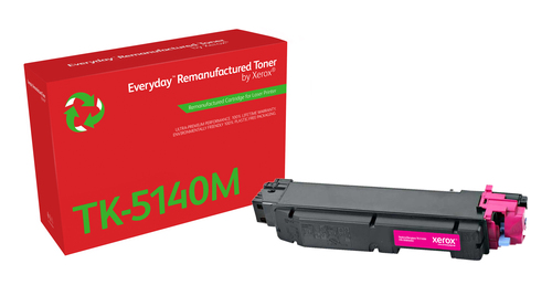 [006R04802] Xerox Everyday Kyocera TK5140 Magenta Cartucho de Toner Remanufacturado - Reemplaza 1T02NRBNL0/TK5140M