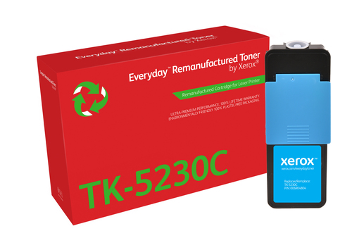 [006R04804] Xerox Everyday Kyocera TK5220/TK5230 Cyan Cartucho de Toner Remanufacturado - Reemplaza 1T02R9CNL1/1