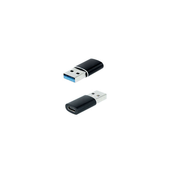 [10.02.0012] Nanocable Adaptador USB-A 3.1 Macho a USB-C Hembra