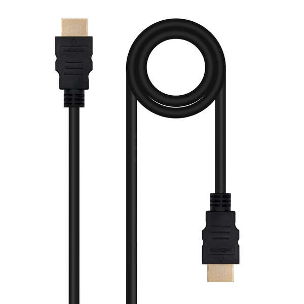 [10.15.3803] Nanocable Cable HDMI v2.0 Macho a HDMI v2.0 Macho 3m - 4K@60Hz 18Gbps - Color Negro