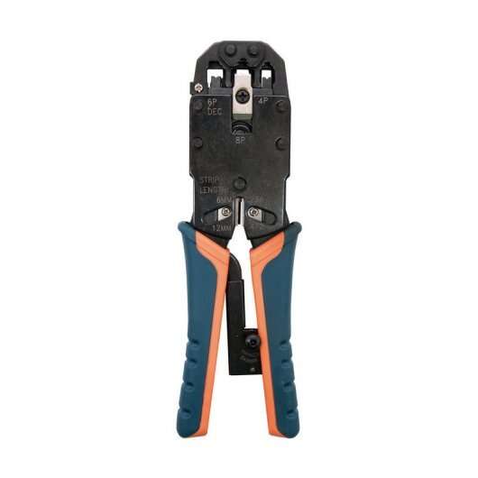 [10.31.0102] Nanocable Tenaza Crimpadora de Carraca para Conectores RJ45, RJ12, RJ11, RJ10