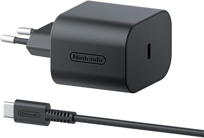 [10015096] Nintendo Adaptador de Corriente Nintendo Switch 2 - Longitud de Cable 1.5m