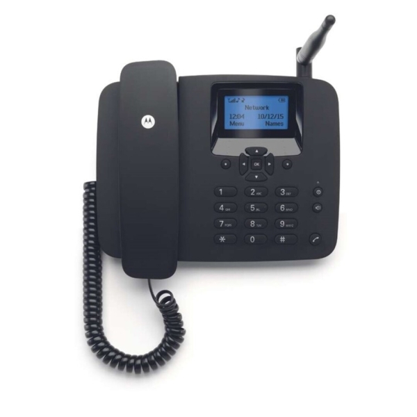 [107FW200L] Motorola FW200L Telefono Fijo - GSM - Uso Excluisvo con SIM - Manos Libres