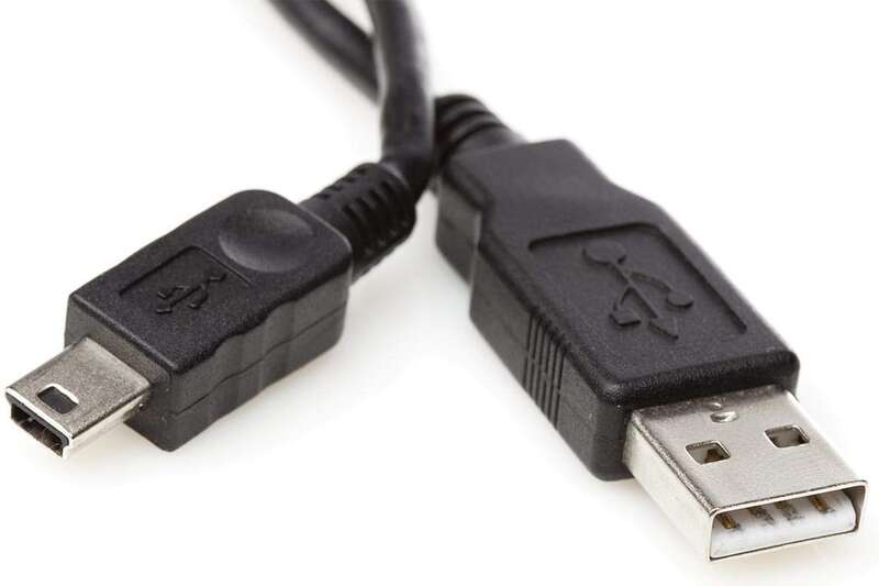 Safescan Cable USB - Mini USB para Actualizaciones - Compatible con Safescan 155I, 155-S, 165I, 165-
