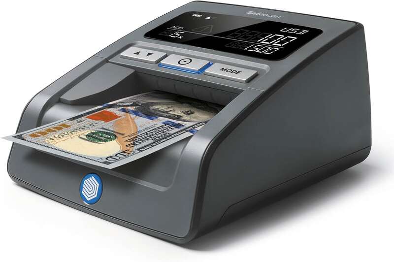 Safescan 185-S Verificador de Billetes - Verificacion Precisa de Billetes - Deteccion de Falsificaci