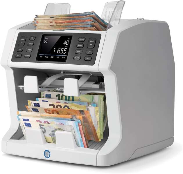 Safescan 2985-SX Contadora de Billetes (Gen3) - Procesamiento Avanzado de Efectivo - Clasificacion p