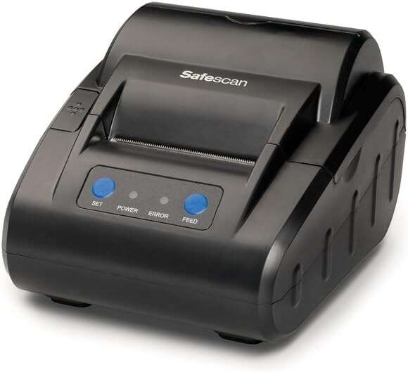 [134-0535] Safescan TP-230 Impresora Termica - Compatible con Safescan 1250, 6165, 6185, 2465-S, 2665-S, 2685-S