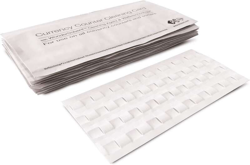 [152-0663] Safescan Pack de 15 Tarjetas de Limpieza - para Contadoras de Billetes - Elimina Suciedad y Residuos