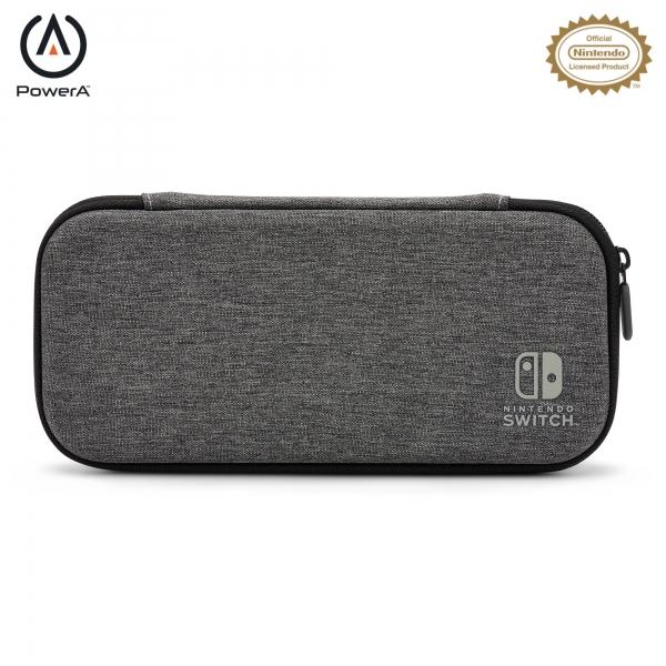PowerA Estuche Slim para Nintendo Switch Modelo Oled, Nintendo Switch y Nintendo Switch Lite - Charc