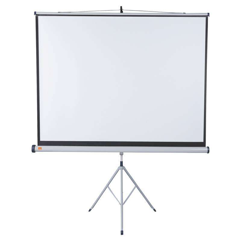 Nobo Pantalla Proyeccion Tripode 1750x1325mm - Flexible 4:3 - Superficie Blanca Mate - Portatil - Co