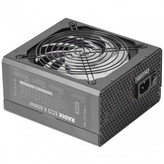 [1RECOX650] Tacens Radix ECO X 650 Fuente de Alimentacion 650W ATX - PFC Activo - Ventilador 140mm