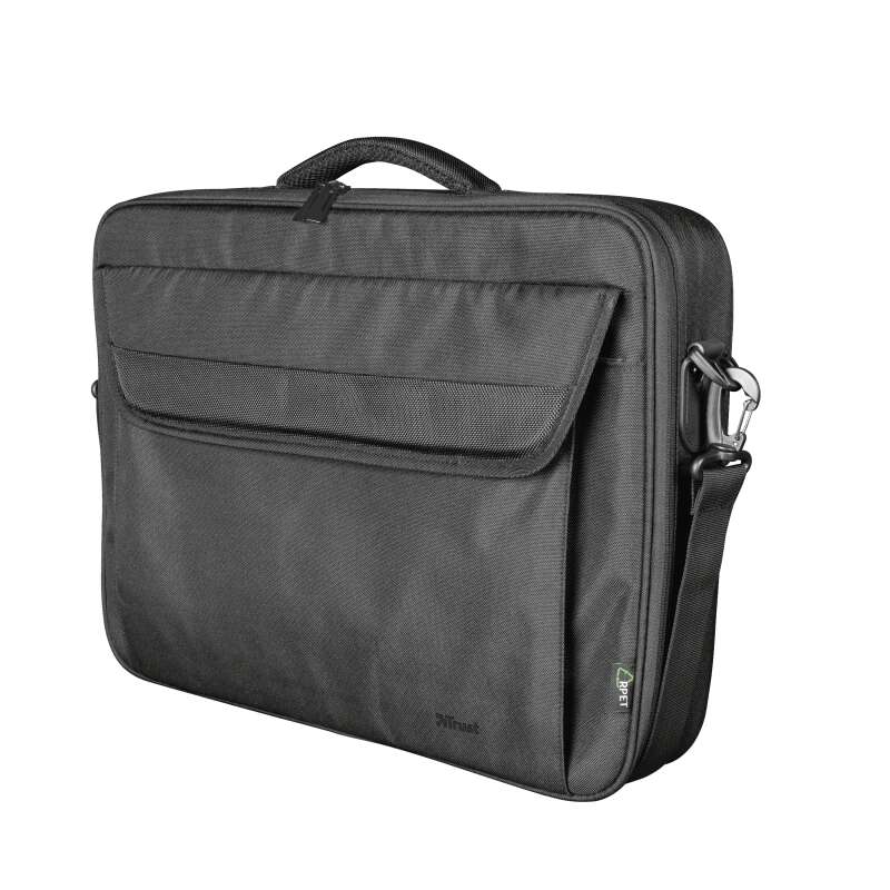 [TR24189] Trust Atlanta Maletin para Portatil hasta 15.6" - Fabricado con Materiales Reciclados - Compartiment