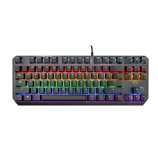 [TR24407] Trust Gaming GXT 834 Callaz TKL Teclado Mecanico USB - Teclas Red - Antighosting - Iluminacion RGB -