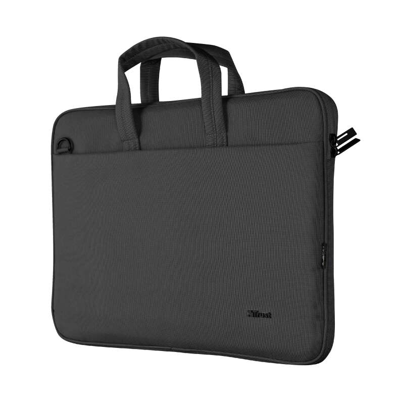 [TR24447] Trust Bologna Maletin para Portatil hasta 16" - Fabricado con Materiales Reciclados - Compartimento