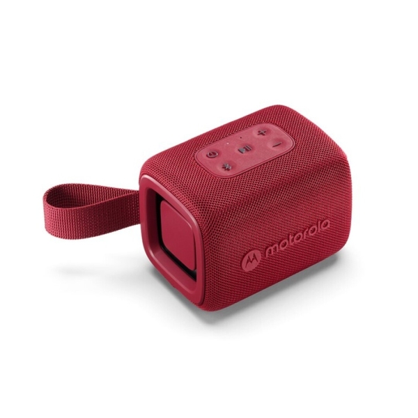 [253ROKR300RED] Motorola ROKR 300 Altavoz Portatil - 7W - Bluetooth 5.3 - IP67 - 12 Horas de Autonomia - Color Rojo
