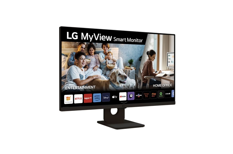 [27SR50F-B] LG MyView Smart Monitor LED 27" LCD IPS FullHD 1080p 60Hz HDR10 - Smart TV - Angulo de Vision 178º -