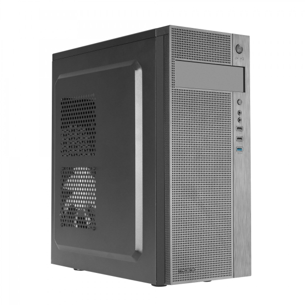 Tacens Ferrox Semitorre - Acero de alta calidad - Ventilador lateral ultra silencioso - Soporte ATX/