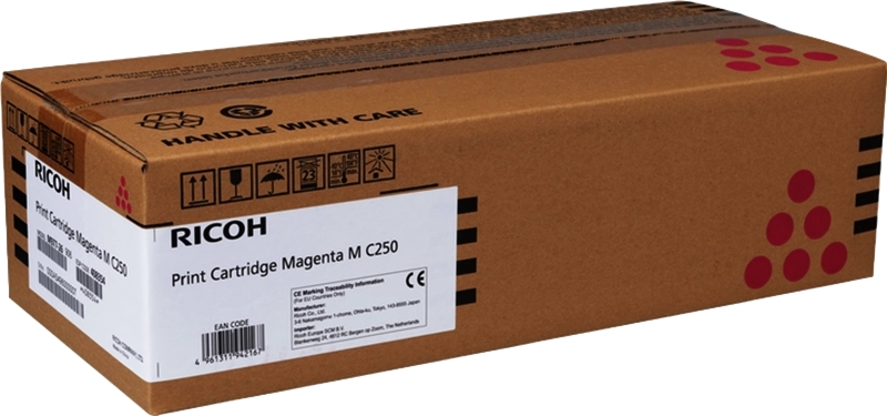 Ricoh MC250/PC300/PC301/PC302 Magenta Cartucho de Toner Original - 408354/M C250M
