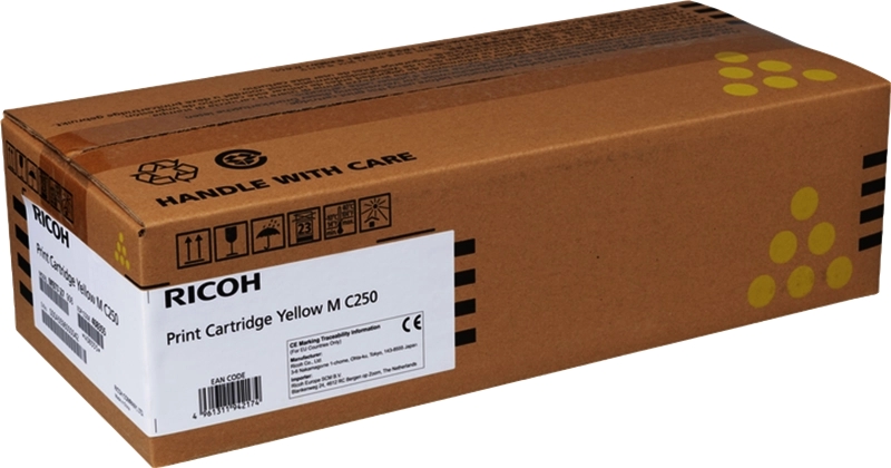 [408355] Ricoh MC250/PC300/PC301/PC302 Amarillo Cartucho de Toner Original - 408355/M C250Y