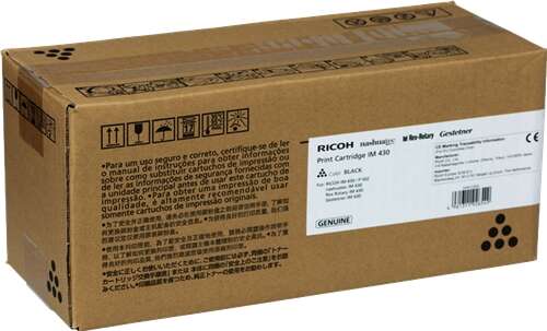 [418127] Ricoh IM430 Negro Cartucho de Toner Original - 418127