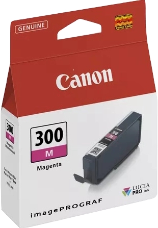 [4195C001] Canon PFI300 Magenta Cartucho de Tinta Original - 4195C001/PFI300M