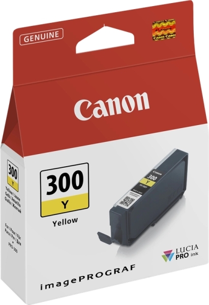 [4196C001] Canon PFI300 Amarillo Cartucho de Tinta Original - 4196C001/PFI300Y