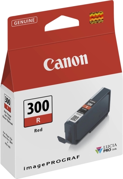 [4199C001] Canon PFI300 Rojo Cartucho de Tinta Original - 4199C001/PFI300R
