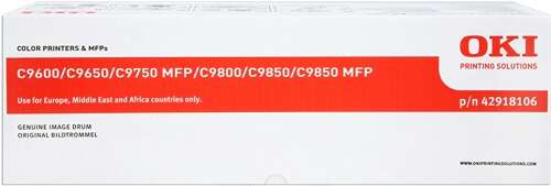 [42918106] OKI C9600/C9650/C9655/C9800/C9850 Magenta Tambor de Imagen Original - 42918106