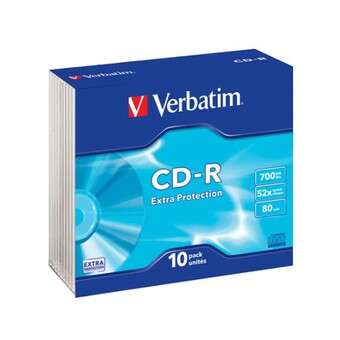 [43415] Verbatim CD-R 700MB Caja (Pack 10 Uds)