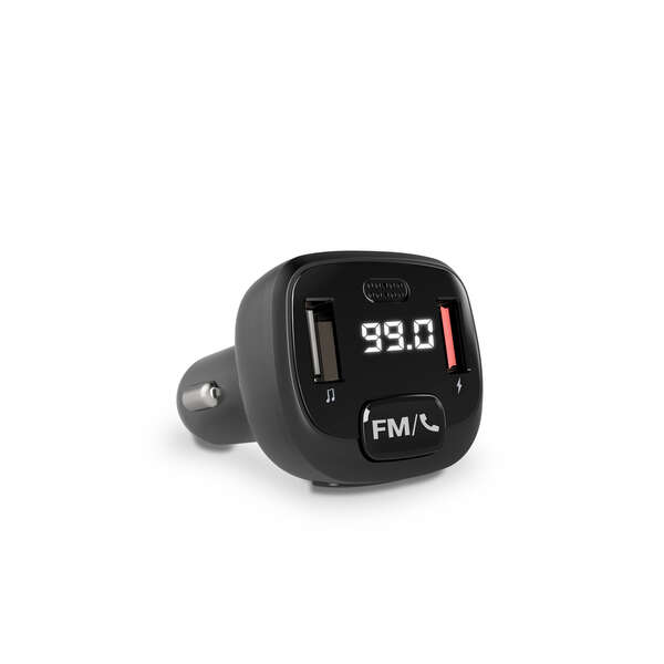 [455577] Energy Sistem Transmisor FM para el Coche - Bluetooth - MicroSD - USB MP3 - Asistente de Voz - Manos