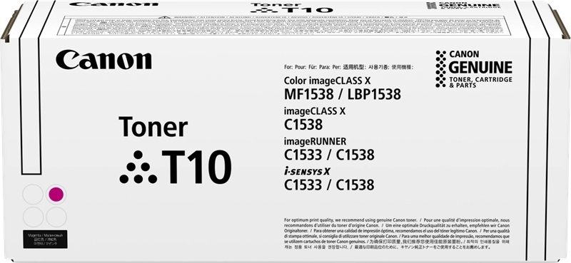 Canon T10 Magenta Cartucho de Toner Original - 4564C001