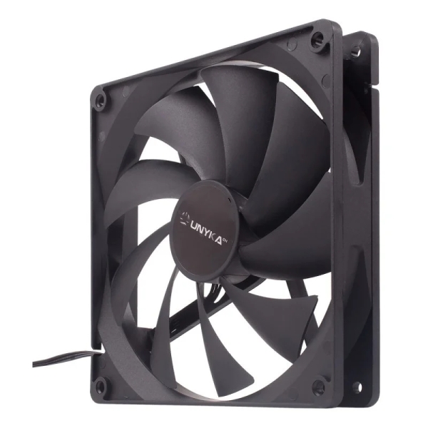 [51790] Unykach Ventilador 140mm - Velocidad Max. 1000rpm - Color Negro