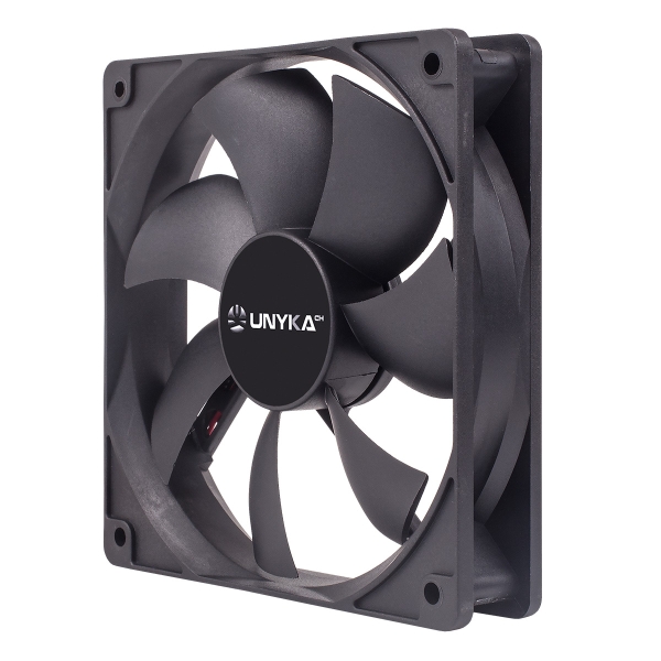 [51800] Unykach Ventilador 120mm - Velocidad Max. 1200rpm - Color Negro