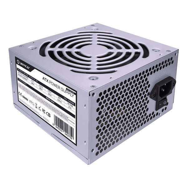 [52099] Unykach ATX 500W Fuente de Alimentacion 500W ATX - Ventilador 120mm