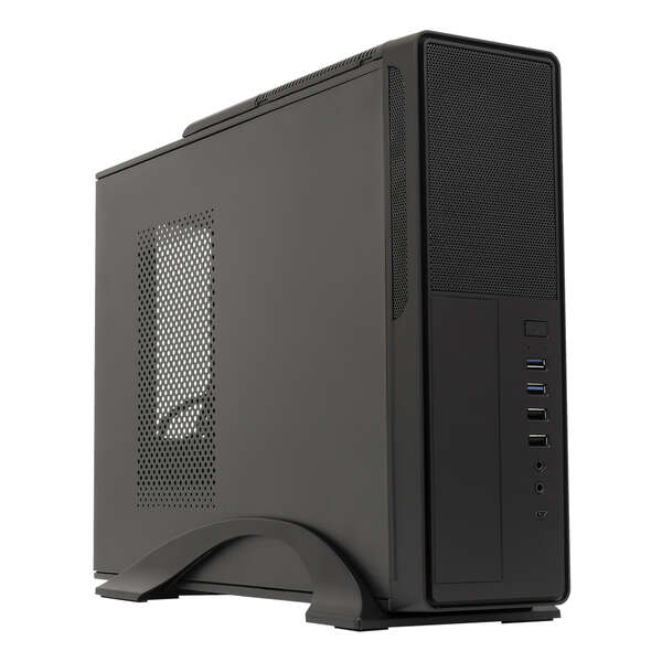 [52103] Unykach UK2010SE Caja Torre MicroATX - Fuente de Alimentacion 450W Incluida - Tamaño Disco Soportado