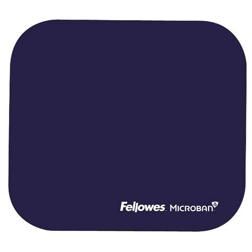 [5933805] Fellowes Alfombrilla para Raton con Microban - Proteccion Antibacteriana - Base de Goma - 23.2x19.9c