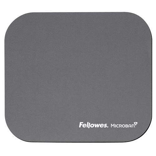 Fellowes Alfombrilla para Raton con Microban - Proteccion Antibacteriana - Base de Goma - 23.2x19.9c