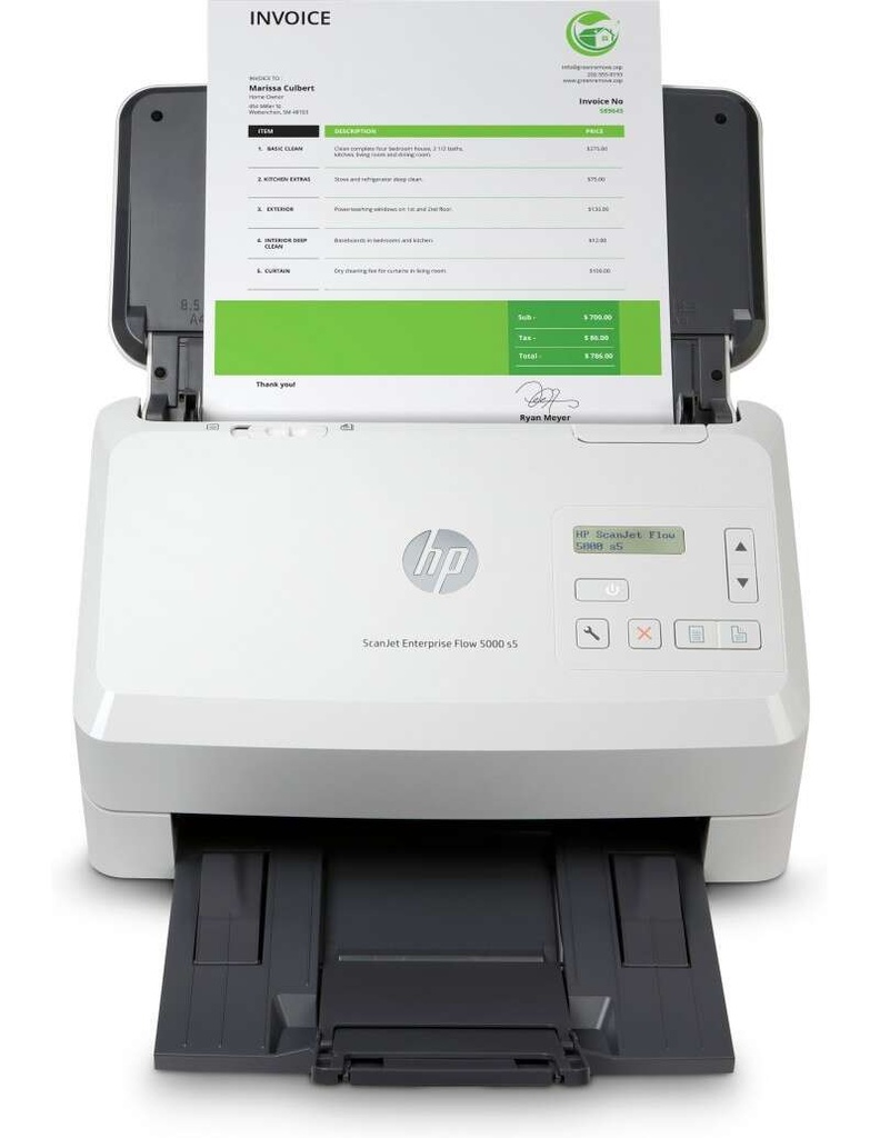 [6FW09A] HP ScanJet Enterprise Flow 5000 s5 Escaner Documental - Hasta 65ppm - Alimentador Automatico - Doble