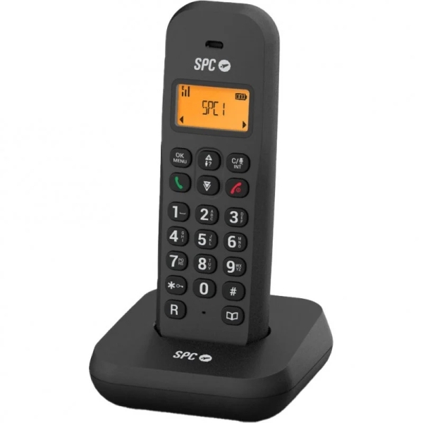 [7334N] SPC Keops Telefono Fijo Inalambrico DECT - Pantalla Iluminada - Agenda 50 Contactos - Identificador