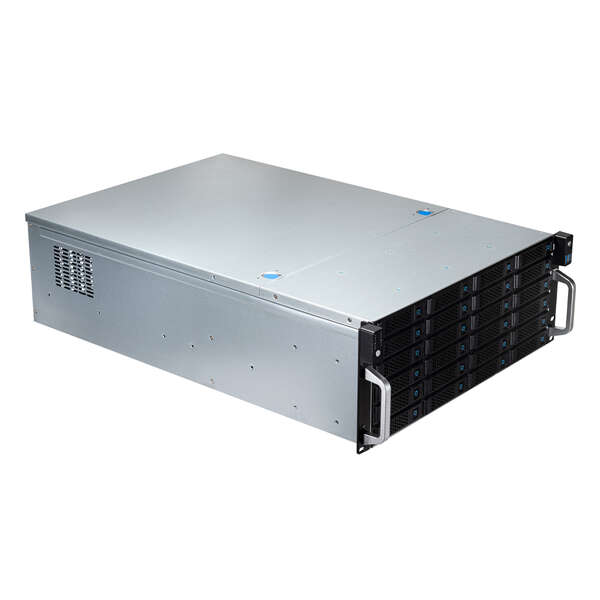 Unykach Servidor 4U Rack 24 Bahias Hot Swap - Tamaños de Disco Soportados 2.5", 3.5" - Placas Base C