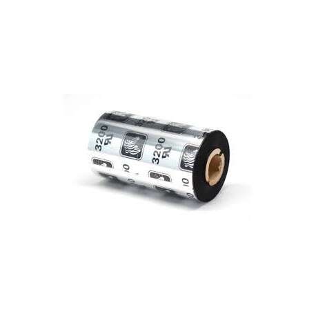 Zebra 3200 Pack de 12 Cintas de Transferencia Termica Original - Cintas de Cera/Resina - Nucleo 12.7