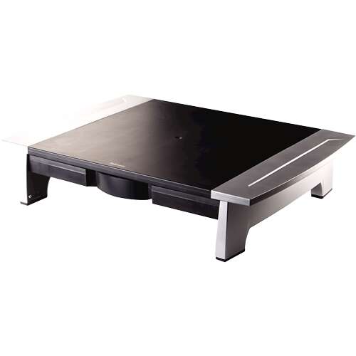 [8031101] Fellowes Office Suites Soporte para Monitor - 5 Ajustes de Altura - Cajon de Almacenamiento - Espaci