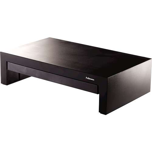 [8038101] Fellowes Designer Suites Soporte Elevador para Monitor - 3 Alturas Diferentes - Bandeja de Almacenam