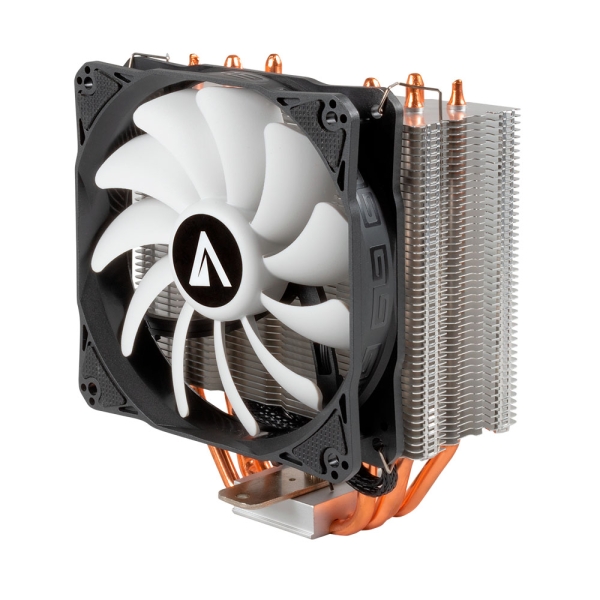 [832403] Abysm Snow IV Ventilador CPU 120mm con Disipador 4 Heatpipes - Velocidad Max. 1400rpm - Color Blanco
