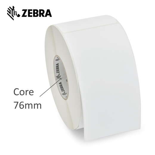 [880738-025] Zebra Z-Perform 1000D Pack de 6 Rollos de Etiquetas Termicas Originales 76x25mm - Adhesivo Permanent