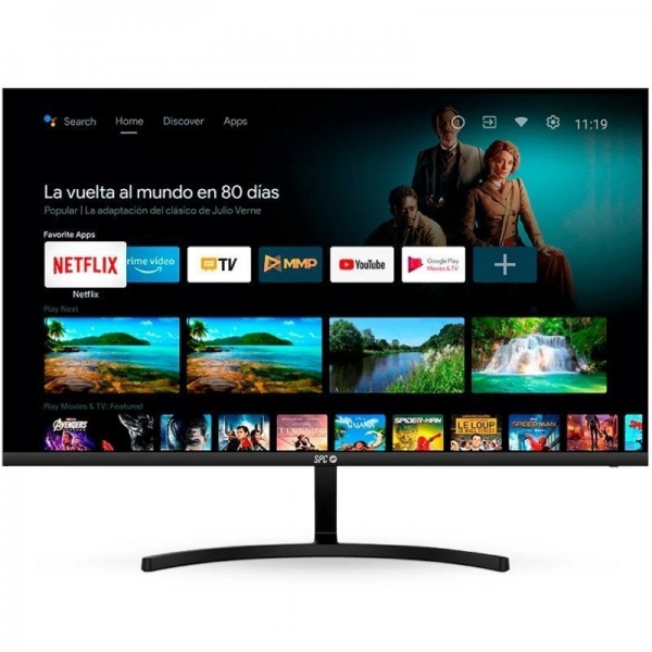 [900024N] SPC Smart Monitor 23.8" VA FullHD 1080p WiFi, Bluetooth - Respuesta 16ms - Mando a Distancia - Altav