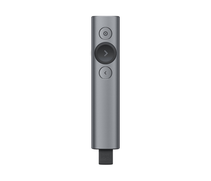 [910-005166] Logitech Spotlight Presentador Inalambrico - Radio de Accion 30m - Carga Rapida